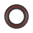 60/70-7.0 Tömör gumi piros csíkkal - Xiaomi 4 Pro elektromos rollerhez  60/70-7.0 Tömör gumi piros csíkkal - Xiaomi 4 Pro elektromos rollerhez