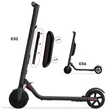 Segway Ninebot ES2 - Elektromos Roller - Alkatrész - Külső akkumulátortartó