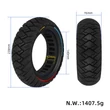 Ulip 10x3-6 / 255x80 (80/65-6)  tömör gumi elektromos rollerhez - színes csíkkal - 10"