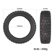 8,5"-os Ulip külső gumi - tubeless - 8.5x2 (50/75-6.1) - elektromos rollerhez