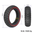 Ulip 60/65-6.9 tömör gumi piros csíkkal (belső szélesség: 44 mm) Segway Ninebot Max G2 G65 elektromos rollerhez