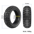 10"-os tömör gumi - 10x2.70-6.5- elektromos roller alkatrész (belső szélesség: 54,3 mm)