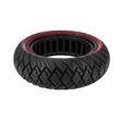 10"-os tömör gumi piros csíkkal - 10x2.70-6.5 (10x2.75)- elektromos roller alkatrész