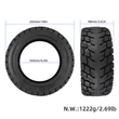 Elektromos roller külső gumi - tubeless - 100/65-6.5