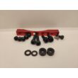 XTech elektromos roller alkatrész - Fék szett - fekete féknyereggel - 135 mm-es féktárcsával