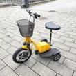 Használt GO-RIDE három kerekű elektromos jármű - ÚJ akkumulátorral - sárga