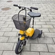 Használt GO-RIDE három kerekű elektromos jármű - ÚJ akkumulátorral - sárga