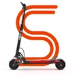Hero S8 - 800W - 13Ah - Víz és porálló elektromos roller széles, tömör gumikkal