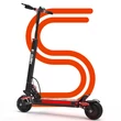 Hero S8 - 800W - 13Ah - Víz és porálló elektromos roller széles, tömör gumikkal