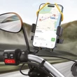 Telefontartó - Elektromos roller kiegészítő -fekete-sárga