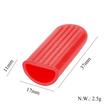 Xiaomi kitámasztóvédő szilikon - elektromos roller kiegészítő (piros, fekete)