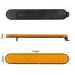 Xiaomi narancssárga fényvisszaverő prizma betét - Xiaomi Mi4 Ultra - elektromos roller kiegészítő 