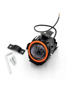 Elektromos roller - Kiegészítő -  LED-es első lámpa - fekete - narancssárga