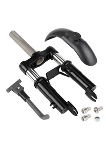 Xiaomi elektromos roller alkatrész - Ulip első villa lengéscsillapítással - első sárvédő - kitámasztó Xiaomi elektromos roller alkatrész - Ulip első villa lengéscsillapítással - első sárvédő - kitámasztó