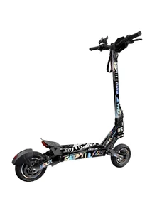 Kukirin G2 prémium matrica  Fatality Silver Holograpich