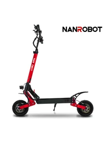Nanrobot D4+3.0 piros elektromos roller 52V - 2x1000W - 23Ah