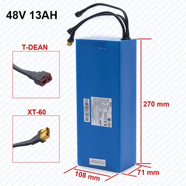 Elektromos roller akkumulátor - 48v 13Ah