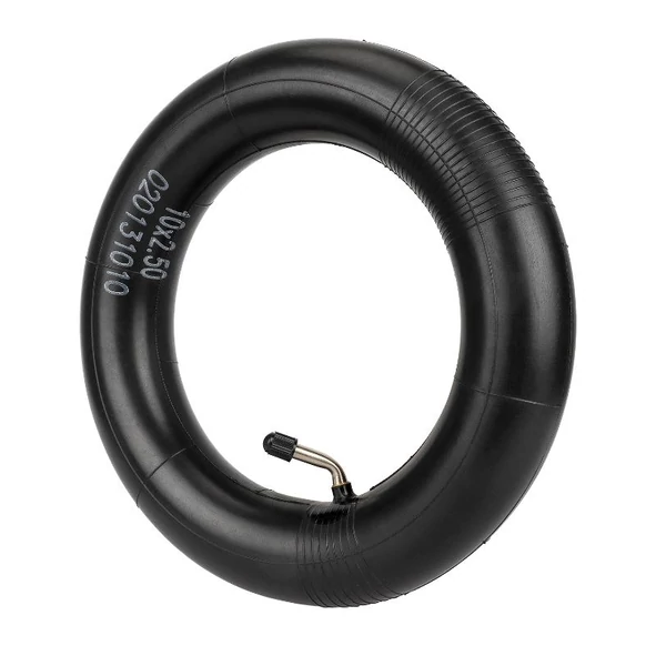 Elektromos roller alkatrész - 10 colos belső gumi - 45°-os szeleppel - Elektromos roller belső gumi - 10X2,5