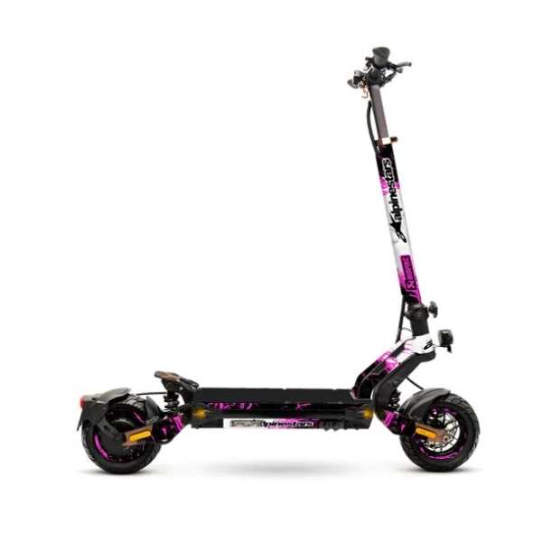 Kukirin G2 Master elektromos roller prémium fólia Marmol Pink
