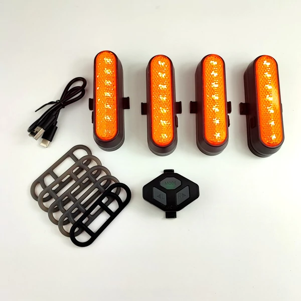 Vezeték nélküli LED-es lámpa irányjelző  funkcióval - Index - Elektromos roller kiegészítő